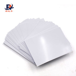 IC IDカードロイヤルティカード作成用のホワイトゴールドシルバー透明インクジェット印刷可能PVC/<span class=keywords><strong>PETG</strong></span>/PETシート - Product Image 2