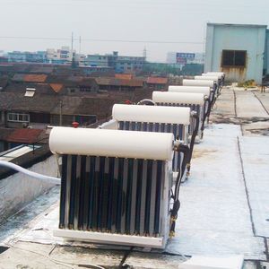 18000bu सौर संचालित वाणिज्यिक घरेलू होटल उच्च ऊर्जा बचत दीवार विभाजन वैक्यूम ट्यूब थर्मल हाइब्रिड सौर एयर कंडीशनर - Product Image 2