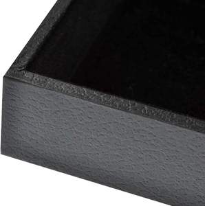 Bandeja de terciopelo negro al por mayor de 35 cm para joyería, bandeja de exhibición de lujo para pulseras, collares y anillos para escaparates de joyería - Product Image 3