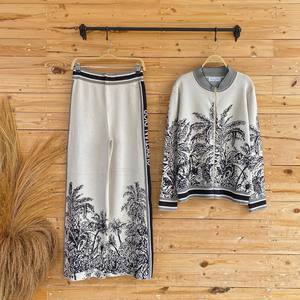 WD100179 stampa abbigliamento modesto per donne musulmane abbigliamento acrilico per la primavera autunno - Product Image 3