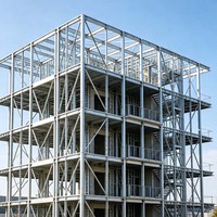 Bâtiment en acier préfabriqué modulaire, fabriqué en usine, pour le développement immatériel et l'habitat, structure en acier, bâtiment résidentiel