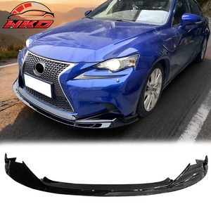 เหมาะสำหรับ Lexus IS F Sport 2014-2016 ชุดแต่งกันชนหน้าทรง R สีดำเงา - Product Image 1