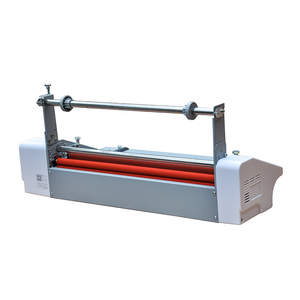 YH-A2 Superior Quality High Efficiency and Low Cost Desktop Laminating Machine Hot A2 <b>Laminator</b> with Steel Roll for Paper PVC - Product Image 2