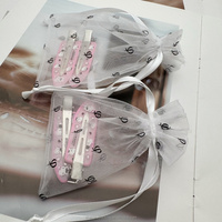 Sacs en organza blancs 4x6 pouces, petits sacs en maille pour bijoux, sachets à cordon pour bonbons de mariage, sacs cadeaux en organza