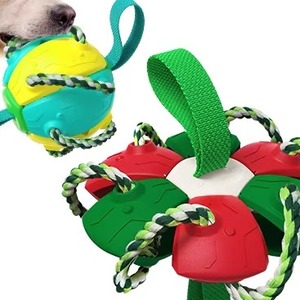 Pet malzemeleri fabrika şirket üreticisi oyuncak üreticisi köpek/köpek/köpek oyuncak oyunu sinek topu disk topu - Product Image 3