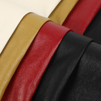 Tissu en cuir synthétique PU personnalisé pour fabricants de sacs tissu en cuir végétalien recyclé coton métal soie