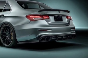 ชุดตัวเครื่องคาร์บอนไฟเบอร์วัสดุชั้นนำเหมาะสำหรับ Mercedes-Benz W205 C63แอมป์ C43 <span class=keywords><strong>C63S</strong></span> คูเป้กันชนขอบกระโปรง - Product Image 6