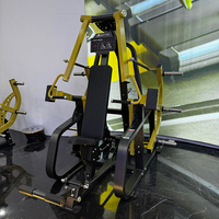 Machine de musculation à charge libre pour la musculation en salle de sport, presse pectorale inclinée assise