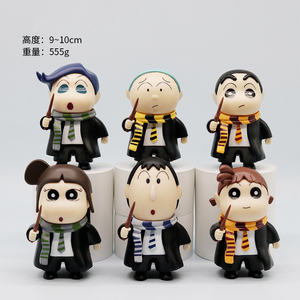 12 estilos 5-10CM Manga estatuilla Crayon Shin-Chan COS <span class=keywords><strong>Harry</strong></span> Animal postre Figura modelo juguete PVC Anime figura - Product Image 5