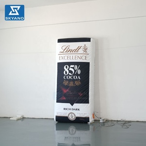 Grande boîte <span class=keywords><strong>gonflable</strong></span> en forme <span class=keywords><strong>de</strong></span> chocolat au lait pour événements, expositions commerciales et accessoires publicitaires - Product Image 2