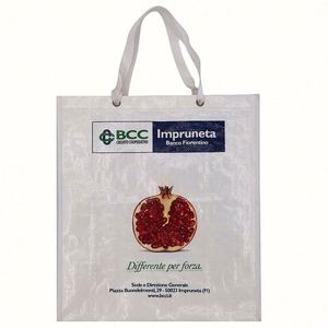 Sacs fourre-tout promotionnels en PP laminé non tissé, écologiques, recyclables et réutilisables, avec impression de logo personnalisée de haute qualité, pour cadeaux d'affaires - Product Image 5