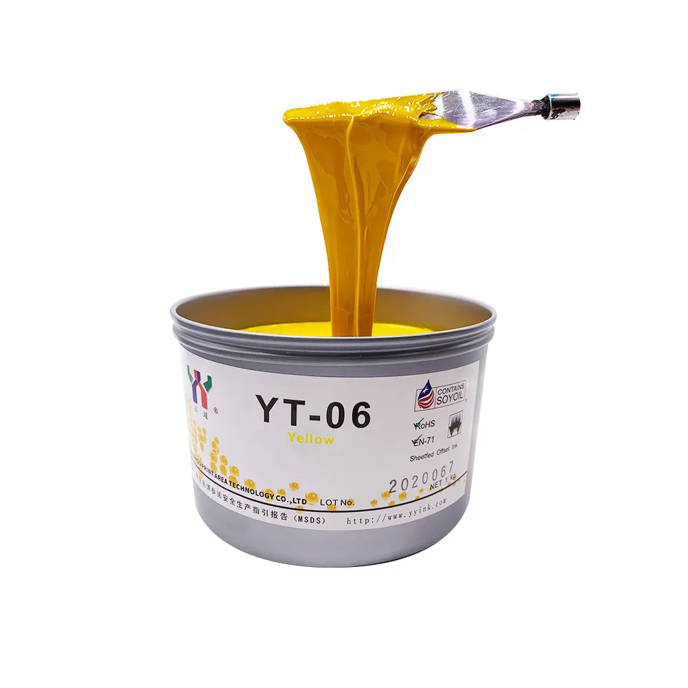 YT-06 de tinta de soya de melamina, para impresión offset