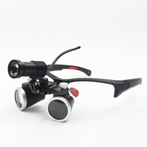 Lupas Quirúrgicas Dentales, Lupa Binocular Médica, Lámpara Frontal Inalámbrica de 5W, Lámpara Eléctrica para Cirugía de Laboratorio, Aprobado por CE ISO, de Blush Surgical - Product Image 1