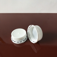 Flacon en plastique blanc HDPE de 50 ml, 50 cc, 50 g pour médicaments liquides, pilules, comprimés, capsules, avec bouchon à vis inviolable pour compléments vitaminiques