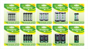 Kingkong бренд марганцево-цинковая основной батареи 3A R03 1,5 v UM-4 марганцево-Цинковый игрушки потребительской электроники цилиндрической формы - Product Image 6