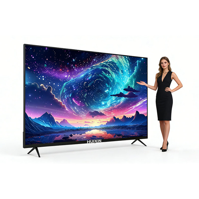 85 Inch 4K Smart TV with 4mm Tempered Glass, Anti-collision Shatterproof LED Television for KTV & Public Spaces