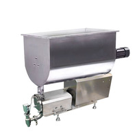 Machine de remplissage de liquide de boisson pour la confiture de liquide de lavage de crème semi-automatique horizontale