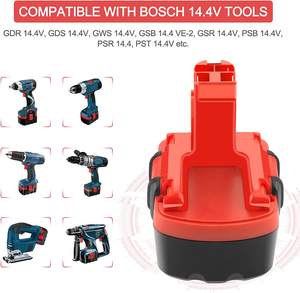 Batería para Herramientas 14.4V 1500mah Ni-MH y Ni-CD Compatible con Bosch BAT040 BAT038 BAT041 BAT140 BAT159 BAT048 - Product Image 6