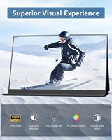 Monitor Portátil Yodoit, Extensor de Pantalla para Laptop de 15.6 Pulgadas, FHD IPS, Pantalla Mate 16:9, USB Tipo-C, Altavoces, Cubierta Inteligente