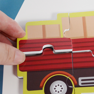 Fabricant de jouets personnalisés en gros, puzzles magnétiques de véhicules populaires, jeu de <span class=keywords><strong>puzzle</strong></span> pour enfants - Product Image 5