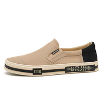 Chaussures hommes toile baskets décontractées pour Menlight sans lacet vulcanisé confortable hommes appartements mocassins nouveau noir formateurs Zapatos Hombre