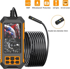 P70 étanche IP67 3.9mm caméra endoscope industrielle 4.5 pouces IPS écran tuyau caméra d'inspection de vidange 2M 5m <span class=keywords><strong>10m</strong></span> câble dur - Product Image 2
