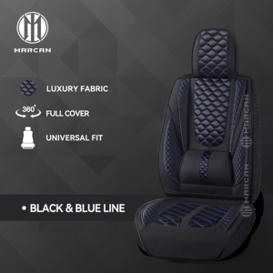 Fundas de Asiento de Coche de Tela de Lujo Marcan ARMADA PLUS, Cojín Universal para Asiento de Auto, Multicolor - Product Image 4
