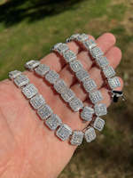 Collier chaîne unisexe Big Boy BRILLIANT DIAMANT en argent CZ/Moissanite, cadeau de mariage tendance, bijoux luxueux style hip hop