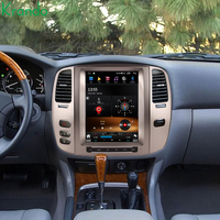 Krando 12.1" Android Car Multimedia pour Toyota Land Cruiser LC100 2002-2007 Lexus LX470 2004-2005 Autoradio GPS Stéréo Carplay