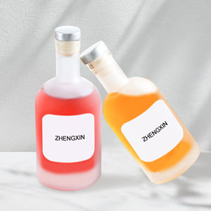 Botellas <span class=keywords><strong>de</strong></span> Vino Vacías Personalizadas <span class=keywords><strong>de</strong></span> 100 ml, 200 ml, 375 ml, 500 ml, 750 ml, 1000 ml, Botellas <span class=keywords><strong>de</strong></span> Vidrio Transparente para <span class=keywords><strong>Whisky</strong></span>, Vodka, Ginebra, Licor, con Corcho - Product Image 1