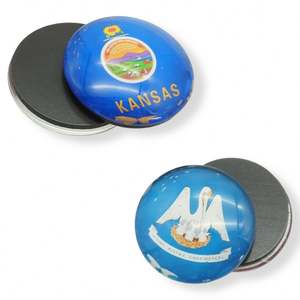 Aimant de réfrigérateur 3D en verre cristal de haute qualité, cadeau de voyage Suisse, pour la décoration du réfrigérateur - Product Image 5