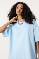 Conception de logo personnalisé de haute qualité en gros hommes blanc 305 grammes 100% coton T-shirt impression de logo T-shirt surdimensionné pour hommes