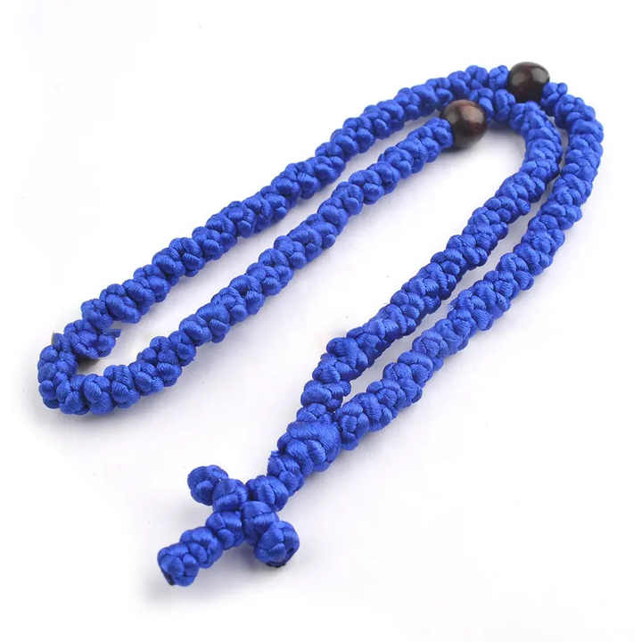 Fancy Day Orthodox 100 Knots Komboskini Pray Ropes Religious Necklaces ...