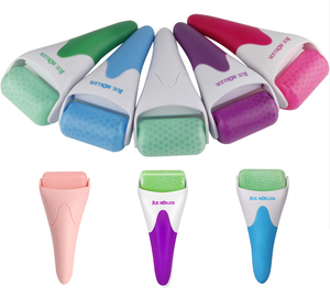 Bán Hot phương pháp áp lạnh bọng Pain Relief mặt massager vẻ đẹp công cụ chăm sóc da làm mát mặt Ice Con lăn cho khuôn mặt - Product Image 2