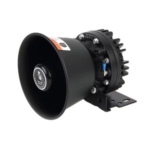 Elektrische 100W 115-122db Neodymium Magneet Ronde Versterker Auto Hoorn Luidspreker Auto Sirene Luidspreker Voor Aangepaste Logo
