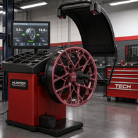 Nouvelles jantes en alliage d'aluminium rouge de 16, 17, 18, 19 pouces, multi-PDC, 5 branches, maille, pour tuning de voitures particulières, vente en gros