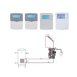 Imposol sr208c năng lượng mặt trời nhiệt sưởi ấm điều khiển cho tạm thời sự khác biệt lưu thông chia năng lượng mặt trời Máy nước nóng hệ thống - Product Image 6