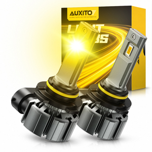 Ampoules LED de feux antibrouillard AUXITO H10 9145 3000K Jaune Doré, Kit de feux antibrouillard ambrés plus lumineux, Remplacement OEM 1:1 pour voitures, camions, SUV - Product Image 3
