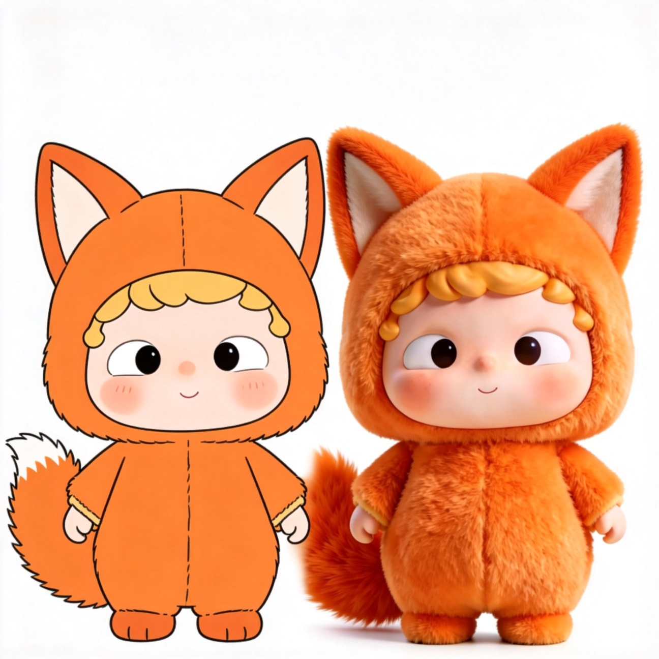 かわいくて安全な狐の人形、ギフトに最適-Alibaba.com