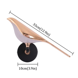 <span class=keywords><strong>Lampe</strong></span> Murale LED Créative en Forme d'Oiseau pour Couloir, en Acrylique, Idéale pour Chambre – Expédition depuis l'Entrepôt Allemand - Product Image 2