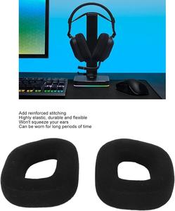 Almohadillas de calidad mejorada: oreja de repuesto para <span class=keywords><strong>auriculares</strong></span> inalámbricos <span class=keywords><strong>Corsair</strong></span> HS80 RGB, espuma con cancelación de ruido de alta densidad - Product Image 2