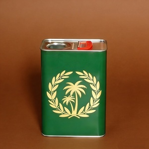 Lattine Metalliche Vuote per Olio d'Oliva Personalizzate all'Ingrosso, Grado Alimentare, 3 Litri, 4L, 750ml - Product Image 5