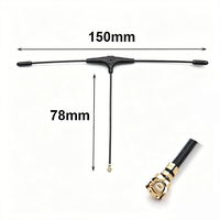 Antenne de type T 915 MHz pour une meilleure réception du signal, 1 connecteur UFl, antenne FPV, antenne de drone, antenne sans fil