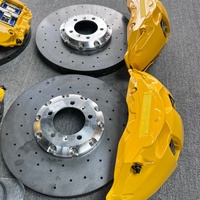 Kit de freinage carbone-céramique pour étrier de frein avant 10 pistons et arrière 4 pistons pour Tank 300, Mercedes-Benz G500, GLE, BMW X5 F10 M5