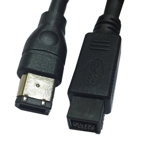 สายเคเบิล Black IEEE 1394 <span class=keywords><strong>Firewire</strong></span> <span class=keywords><strong>800</strong></span> ถึง <span class=keywords><strong>Firewire</strong></span> 400, 9 พิน/6 พิน ตัวผู้/ตัวผู้ ยาว 15 ฟุต - Product Image 3