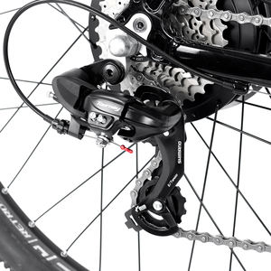 Bicicleta Eléctrica <span class=keywords><strong>de</strong></span> Montaña E5-2rd Hub Speed-36V350W10A con Batería <span class=keywords><strong>de</strong></span> Litio, 8 Velocidades y Cuadro <span class=keywords><strong>de</strong></span> Aluminio - Product Image 4