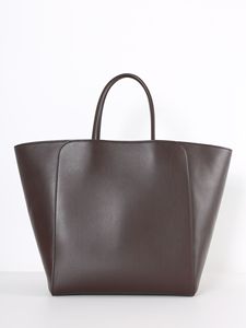 Sac fourre-tout minimaliste en cuir véritable, couleur unie, ouverture supérieure, sac à main pour femme, usage quotidien, toutes saisons - Product Image 1