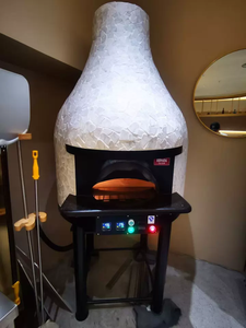 Horno <span class=keywords><strong>de</strong></span> Leña Comercial Giratorio <span class=keywords><strong>de</strong></span> 600 Grados <span class=keywords><strong>para</strong></span> Panadería, Horno <span class=keywords><strong>de</strong></span> Arcilla <span class=keywords><strong>para</strong></span> Pizza Napolitana <span class=keywords><strong>de</strong></span> Exterior - Product Image 3
