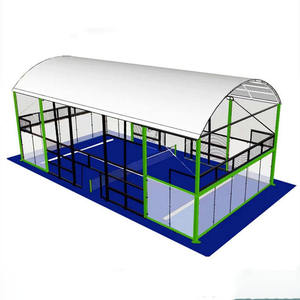 <span class=keywords><strong>Terrain</strong></span> de <span class=keywords><strong>padel</strong></span> panoramique standard FIP, équipement de <span class=keywords><strong>terrain</strong></span> de sport extérieur, structure en acier, verre trempé, <span class=keywords><strong>terrain</strong></span> de <span class=keywords><strong>padel</strong></span> - Product Image 4
