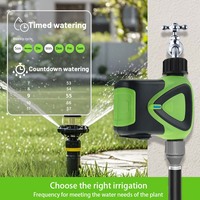 NEO Contrôleur de jardin intelligent pour l'extérieur Dispositif d'arrosage pour plantes compatible WiFi avec entraînement à 360 engrenages Arroseurs d'irrigation intelligents